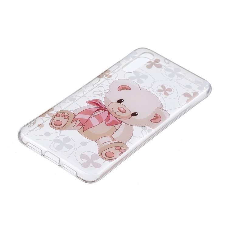Pattern Printing IMD TPU Soft Mobile Phone Casing for Huawei P20 - Cute Bear-2