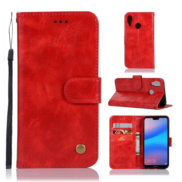 coque rouge pour huawei p20