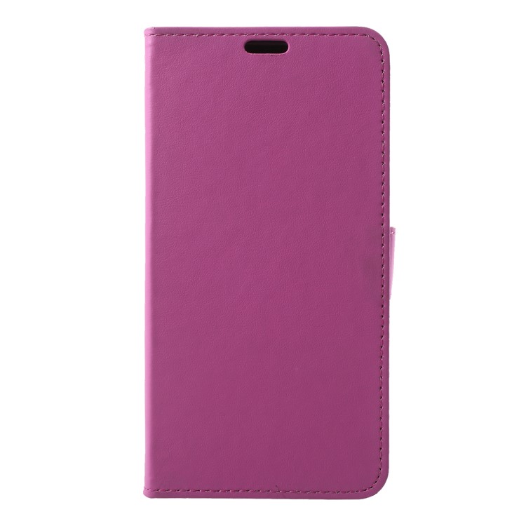 PU Leather Folio Flip Wallet Stand Shell for Huawei Y9 (2018) / Enjoy 8 Plus - Rose-1
