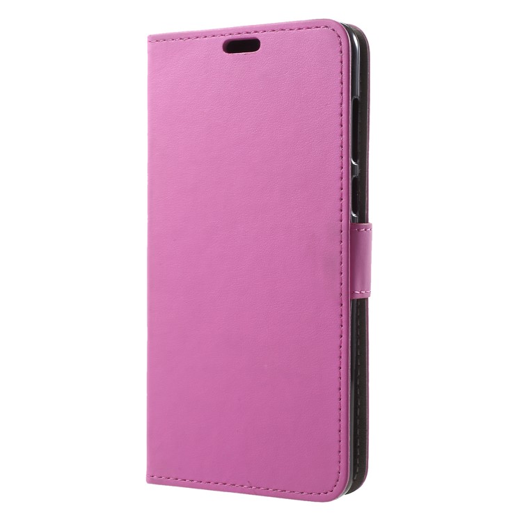PU Leather Folio Flip Wallet Stand Shell for Huawei Y9 (2018) / Enjoy 8 Plus - Rose-3