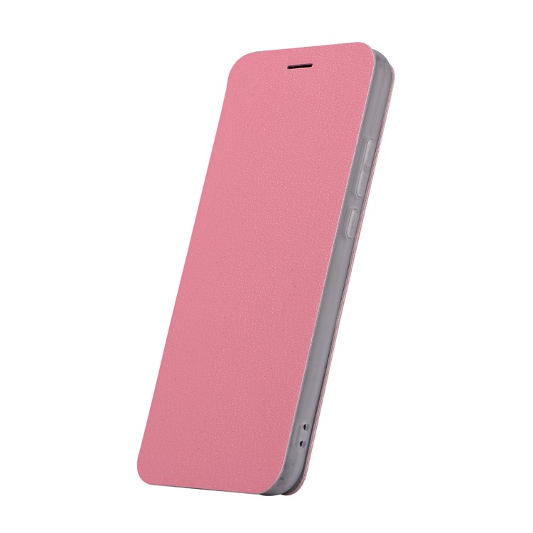 Litchi Texture Flip Leather Stand Card Slot Protective Phone Casing Cover for Huawei P20 Lite / Nova 3e - Rose-2