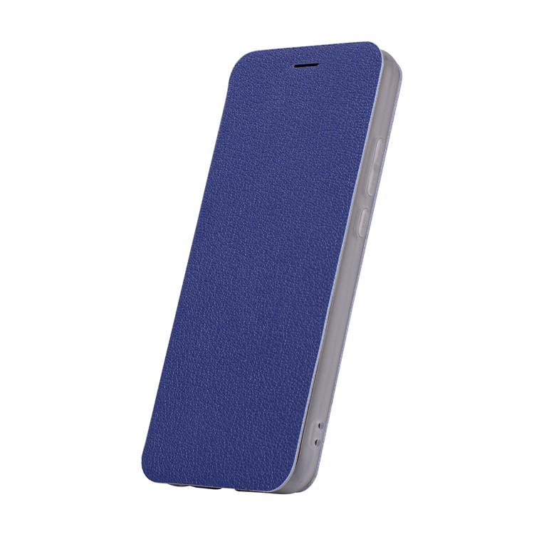 Litchi Texture Flip Leather Stand Card Slot Mobile Cover for Huawei P20 Lite / Nova 3e - Blue-2