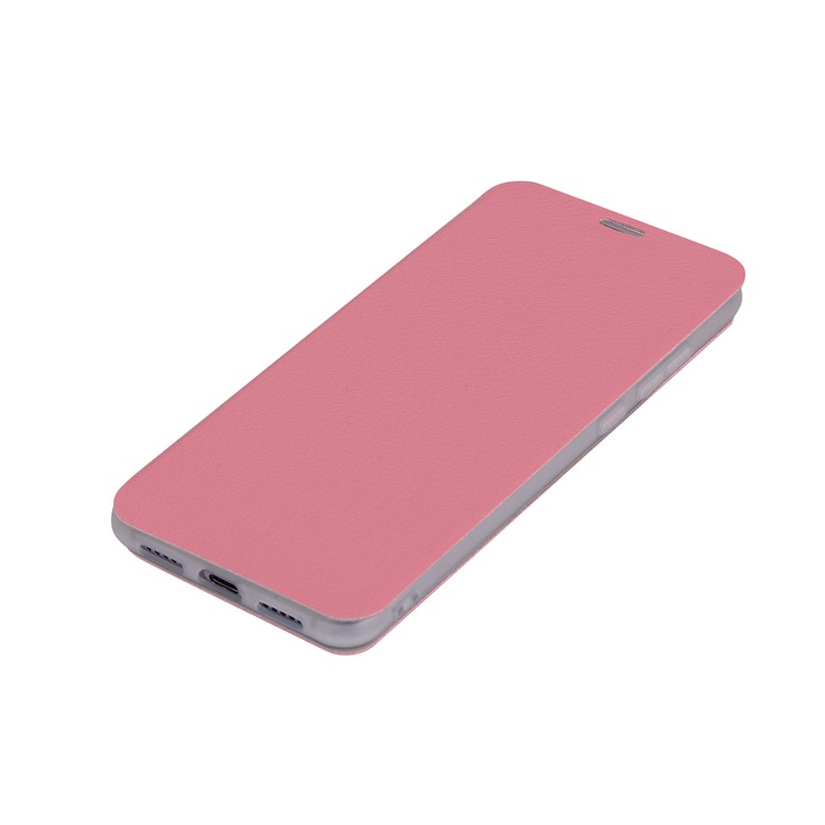 Litchi Skin Leather Stand Case Shell with Card Slot for Huawei P20 Pro - Rose-7