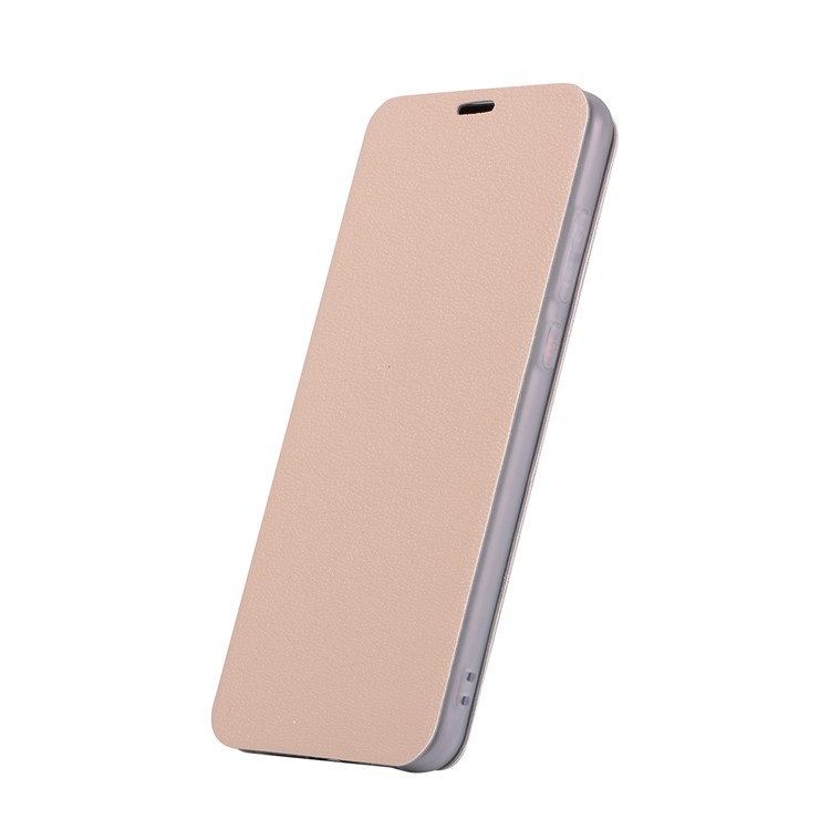 Litchi Skin Leather Stand Phone Shell with Card Slot for Huawei P20 Pro - Gold-2