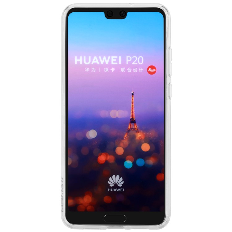 MOMAX Anti-drop Embossment Pattern Printing PC + Soft TPU Hybrid Case for Huawei P20 - Flag of British-7
