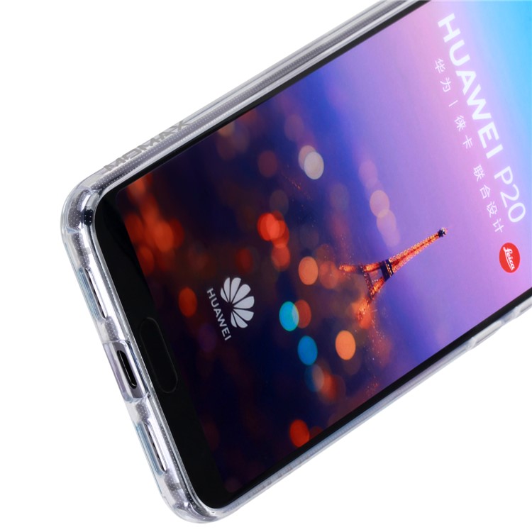 MOMAX Anti-drop Embossment Pattern Printing PC + Soft TPU Hybrid Case for Huawei P20 - Flag of British-9