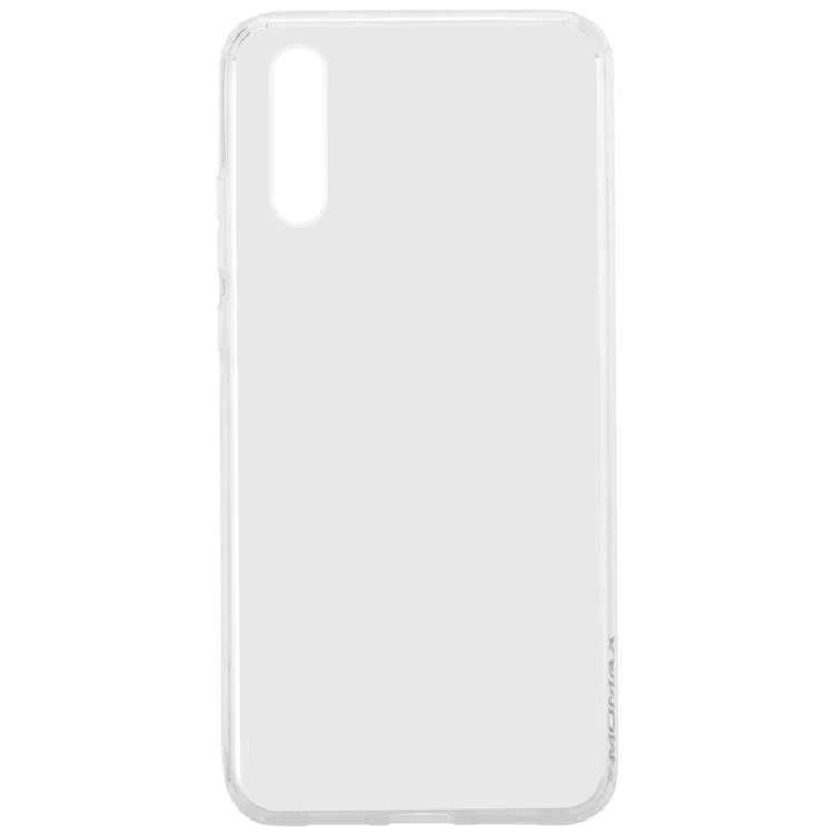 MOMAX Anti-drop Embossment Pattern Printing PC + Soft TPU Combo Casing for Huawei P20 - Transparent-4