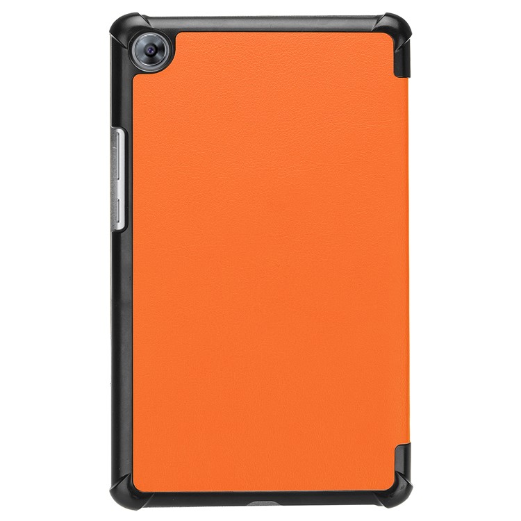 Tri-fold Stand PU Leather Smart Tablet Case for Huawei MediaPad M5 8 - Orange-3