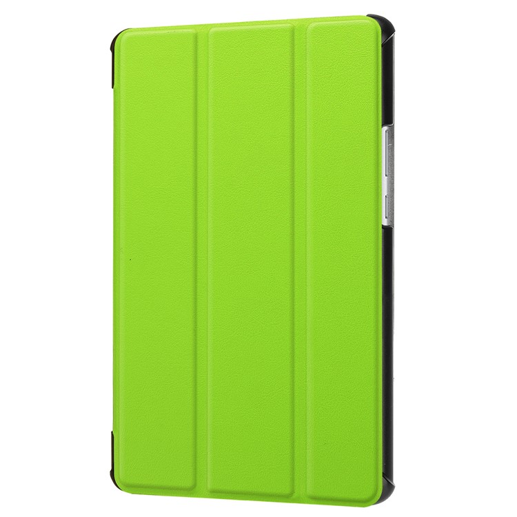 Tri-fold Stand PU Leather Smart Tablet Cover for Huawei MediaPad M5 8 - Green-7