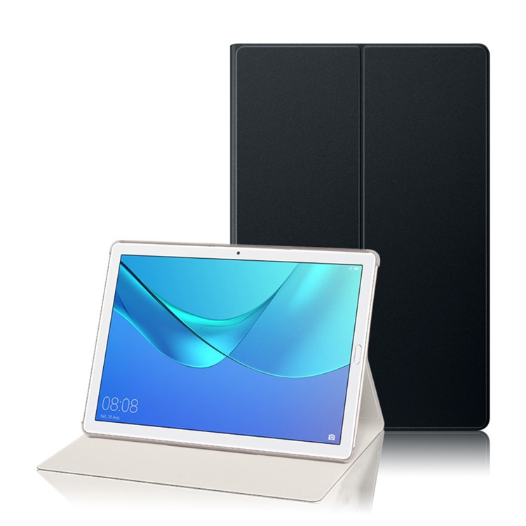 PU Leder Smart Tablet Tasche Mit Ständer Für Huawei Mediapad M5 10 / M5 10 (pro) - Schwarz-6