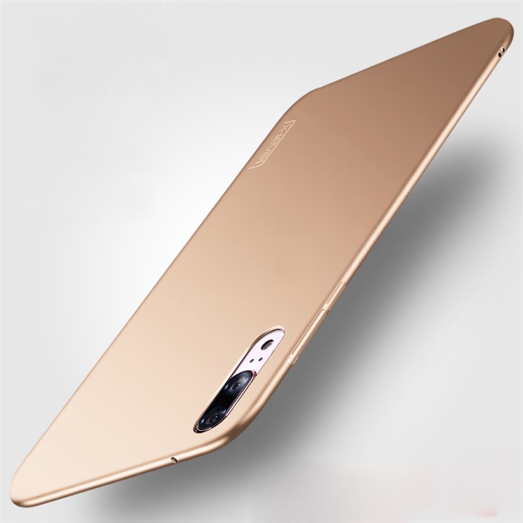 X-LEVEL Ultra-thin Frosted TPU Cover Case for Huawei P20 - Gold-1