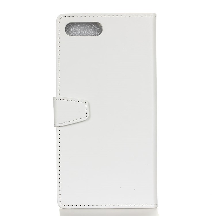 Crazy Horse Texture Wallet Leather Stand Protective Casing for Huawei Y6 (2018)/Honor 7A (without Fingerprint Sensor) - White-6