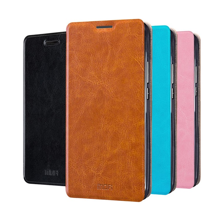 MOFI Rui Series Ultra Slim Stand Leather Case for Huawei Mate 8 - Black-3