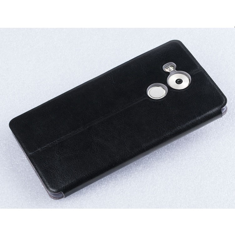MOFI Rui Series Ultra Slim Stand Leather Case for Huawei Mate 8 - Black-5