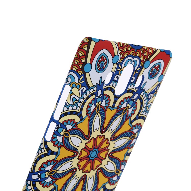 Ethnic Style Embossment Luminous Matte TPU Back Case for Huawei Mate 10 - Style 1-4