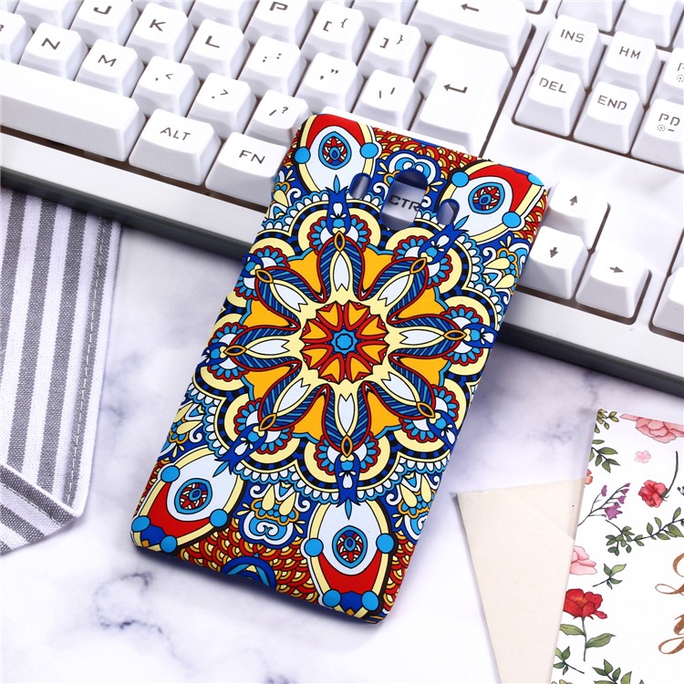Ethnic Style Embossment Luminous Matte TPU Back Case for Huawei Mate 10 - Style 1-7