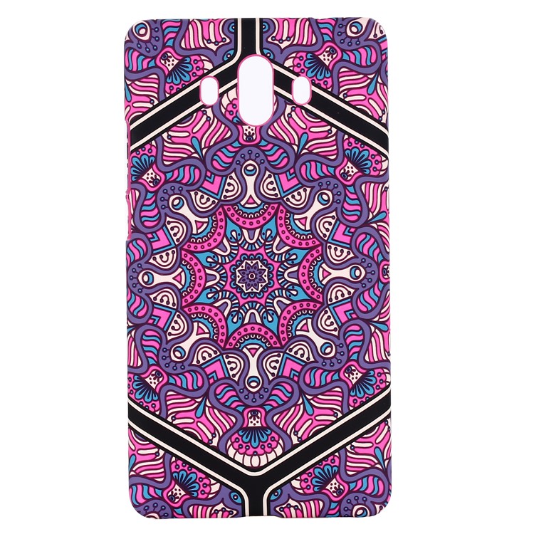 Ethnic Style Embossment Luminous Matte TPU Gel Phone Case for Huawei Mate 10 - Style 2-1