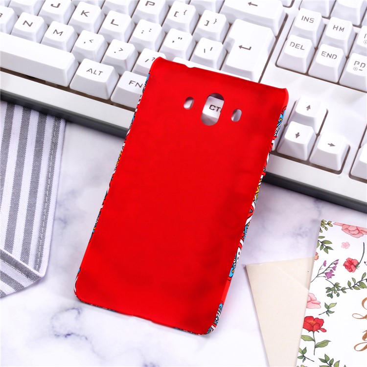Ethnic Style Embossment Luminous Matte TPU Gel Phone Case for Huawei Mate 10 - Style 2-3