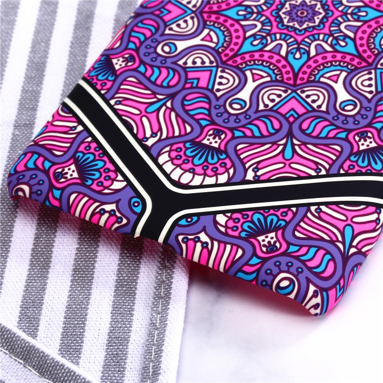 Ethnic Style Embossment Luminous Matte TPU Gel Phone Case for Huawei Mate 10 - Style 2-5