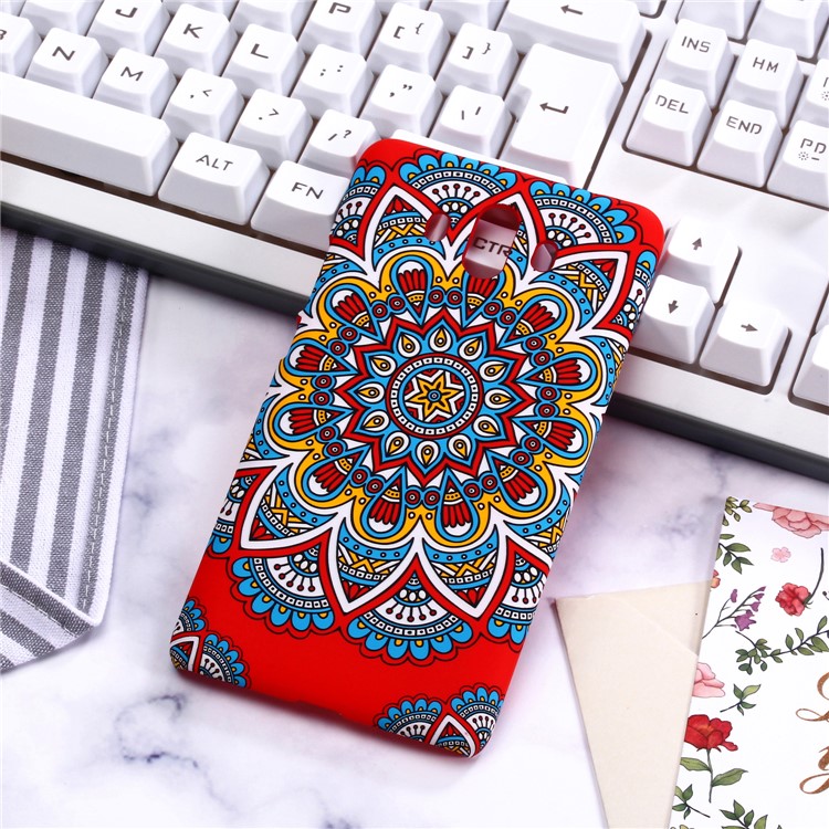 Ethnic Style Embossment Luminous Matte TPU Protective Shell for Huawei Mate 10 - Style 5-2