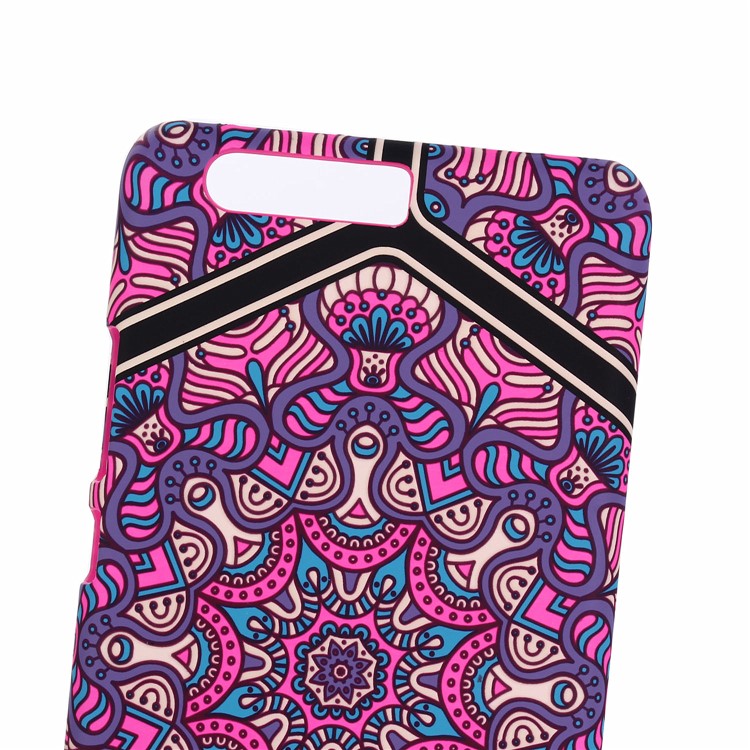 Ethnic Style Embossment Luminous Matte TPU Cover Case for Huawei P10 - Style 1-4