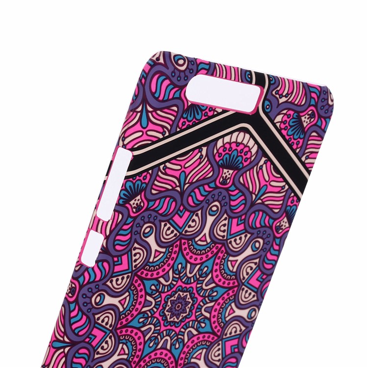 Ethnic Style Embossment Luminous Matte TPU Cover Case for Huawei P10 - Style 1-5