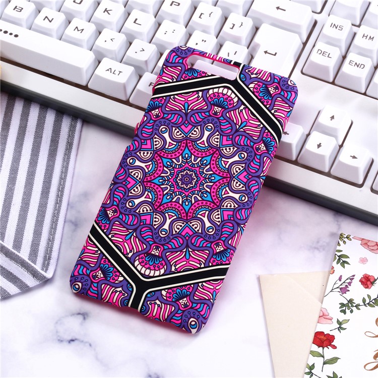 Ethnic Style Embossment Luminous Matte TPU Cover Case for Huawei P10 - Style 1-8