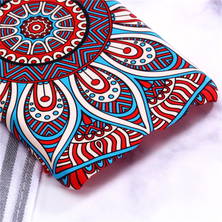 Ethnic Style Embossment Luminous Matte TPU Phone Casing for Huawei P10 - Style 2-5