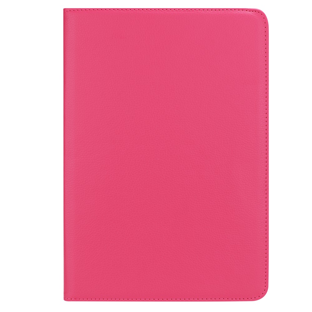 Litchi Grain Leather Stand Folio Case for Huawei MediaPad M5 10/M5 10 (Pro) with Elastic Band - Rose-2