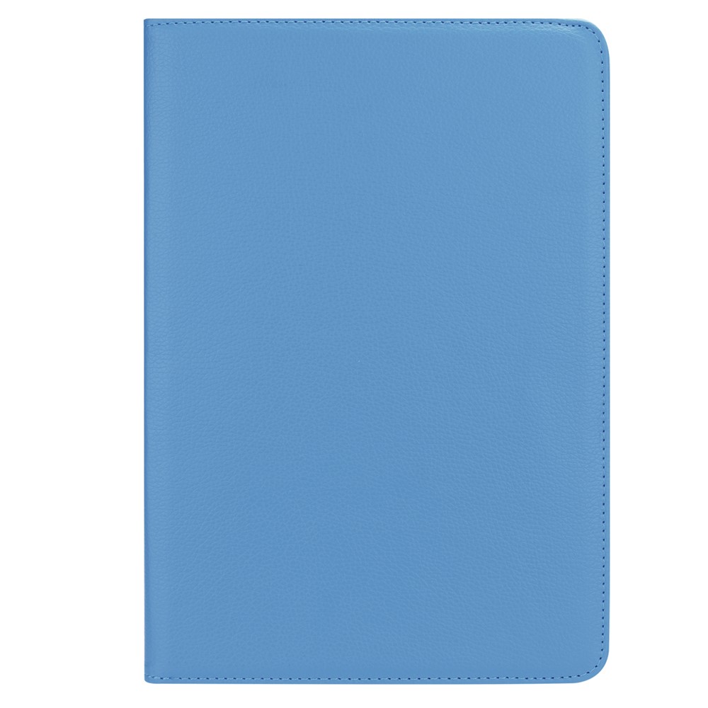 Litchi Grain Leather Stand Tablet Casing for Huawei MediaPad M5 10/M5 10 (Pro) with Elastic Band - Baby Blue-2