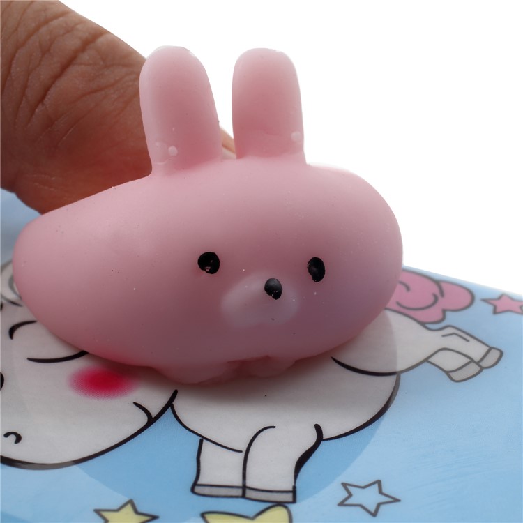 Pinch 3D Silicone Squishy Silicone Pig Pattern Printing TPU Back Case for Huawei P20 - Unicorn Pattern-5