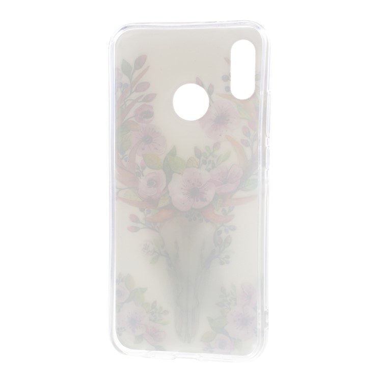 Squishy 3D Animal TPU Phone Cover Case for Huawei P20 Lite / Nova 3e - Flowers-7