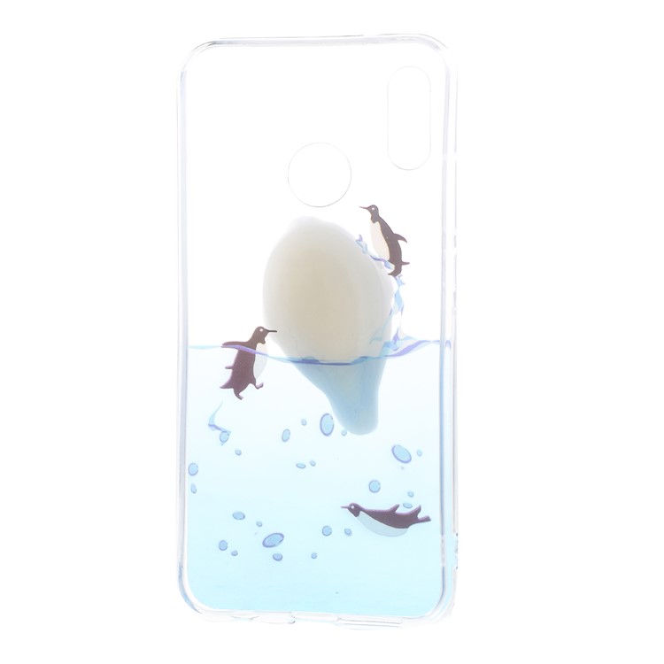 Squishy 3D Animal TPU Phone Cover for Huawei P20 Lite / Nova 3e - Dolphin in Ocean-8