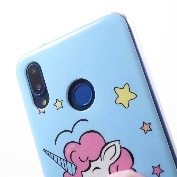 Squishy 3D Animal TPU Phone Accessory Case for Huawei P20 Lite / Nova 3e - Unicorn-6