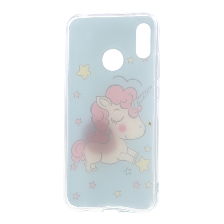 Squishy 3D Animal TPU Phone Accessory Case for Huawei P20 Lite / Nova 3e - Unicorn-7