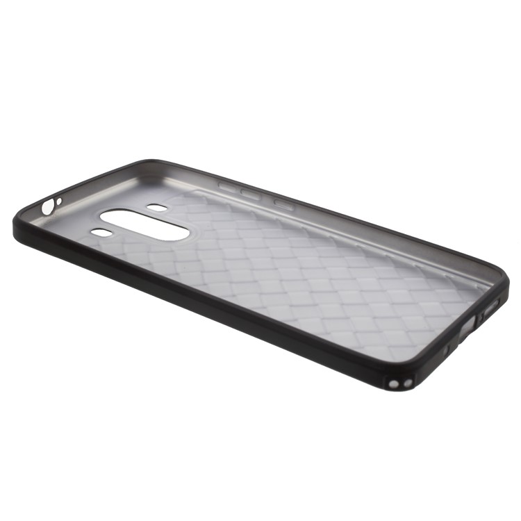 Woven Pattern TPU Case for Huawei Mate 10 Pro - Black-5