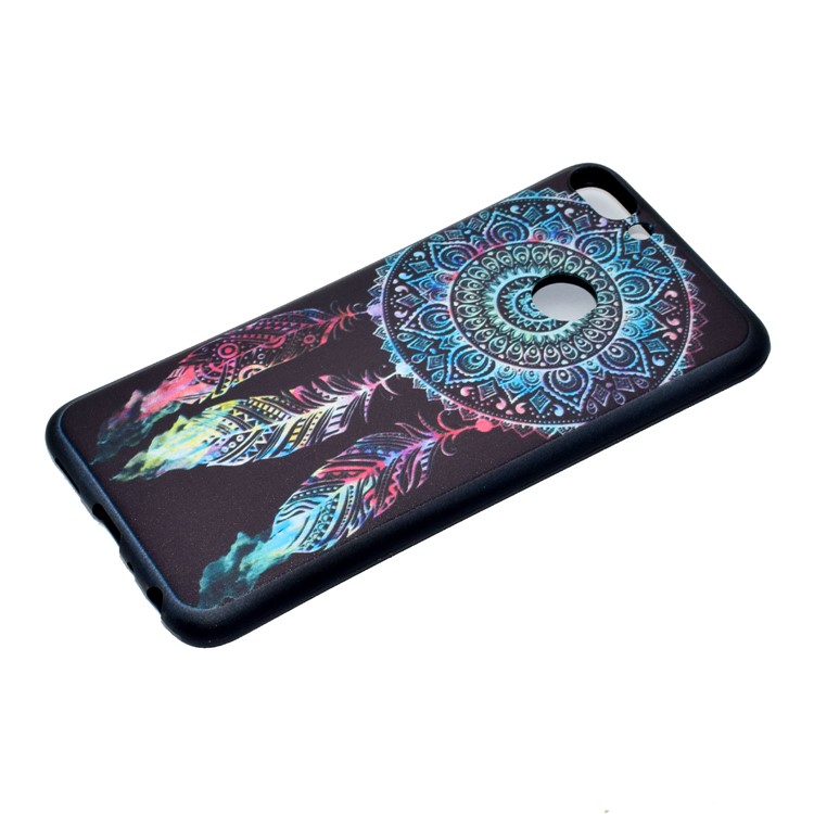 Patterned TPU Back Case Cover for Huawei P Smart / Enjoy 7S - Tribal Dream Catcher-3