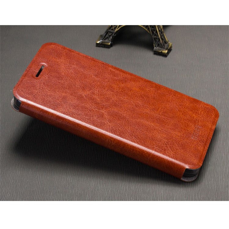 MOFI Rui Series Leather Phone Case for Huawei Honor Play 5X / Honor 5X - Brown-1