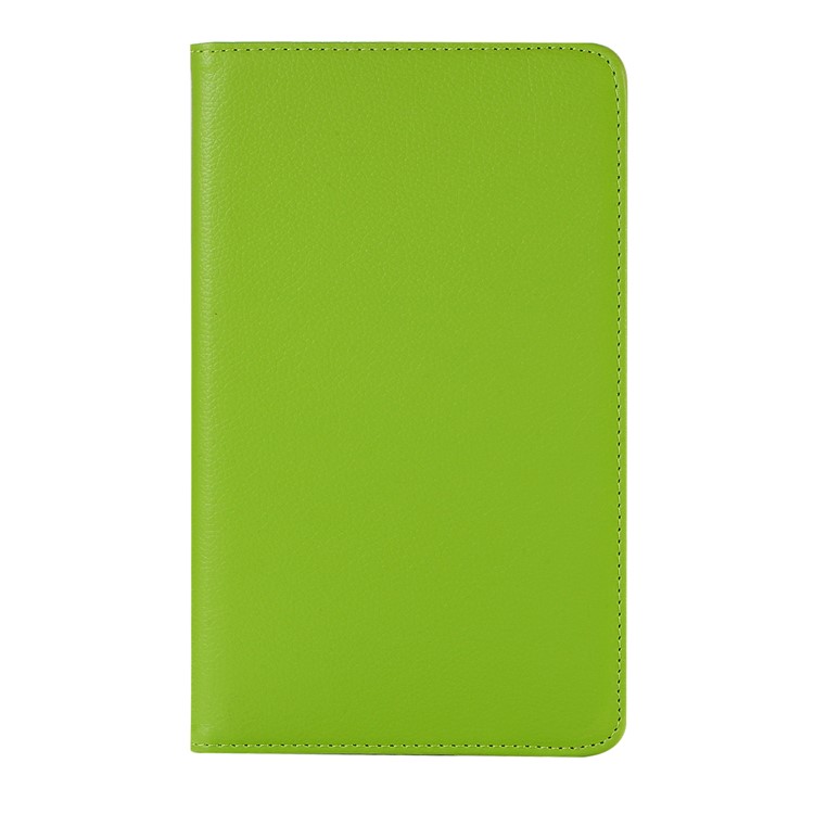 Litchi Skin Leather Cover Shell with Rotating Stand for Huawei MediaPad M5 8 - Green-2