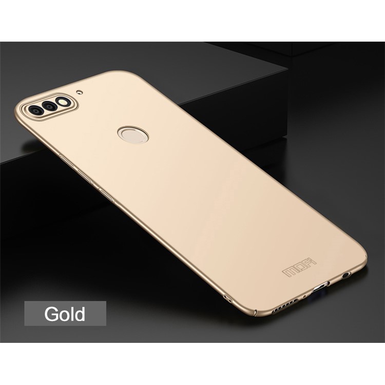 MOFI Shield Frosted Hard Plastic Casing for Huawei Enjoy 8/Honor 7C /Y7 Prime (2018) - Gold-2