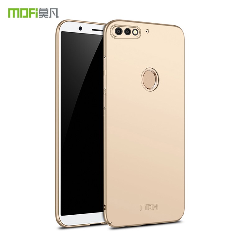 MOFI Shield Frosted Hard Plastic Casing for Huawei Enjoy 8/Honor 7C /Y7 Prime (2018) - Gold-3