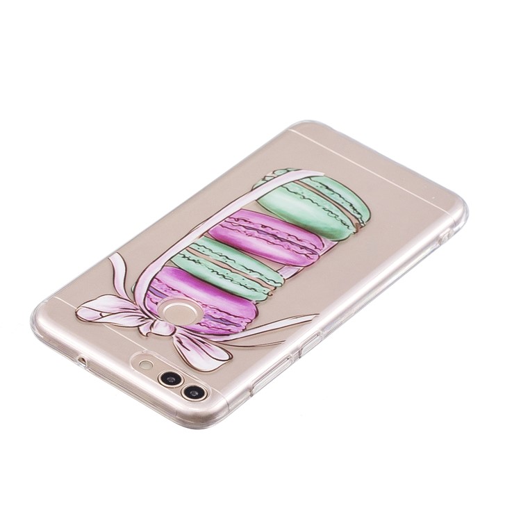 Pattern Printing IMD TPU Soft Phone Case for Huawei P Smart / Enjoy 7S - Cookies-3