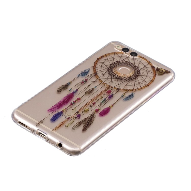 Pattern Printing IMD TPU Cell Phone Case for Huawei Honor 7X - Dream Catcher-2