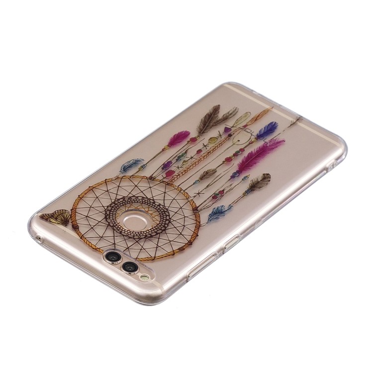 Pattern Printing IMD TPU Cell Phone Case for Huawei Honor 7X - Dream Catcher-3