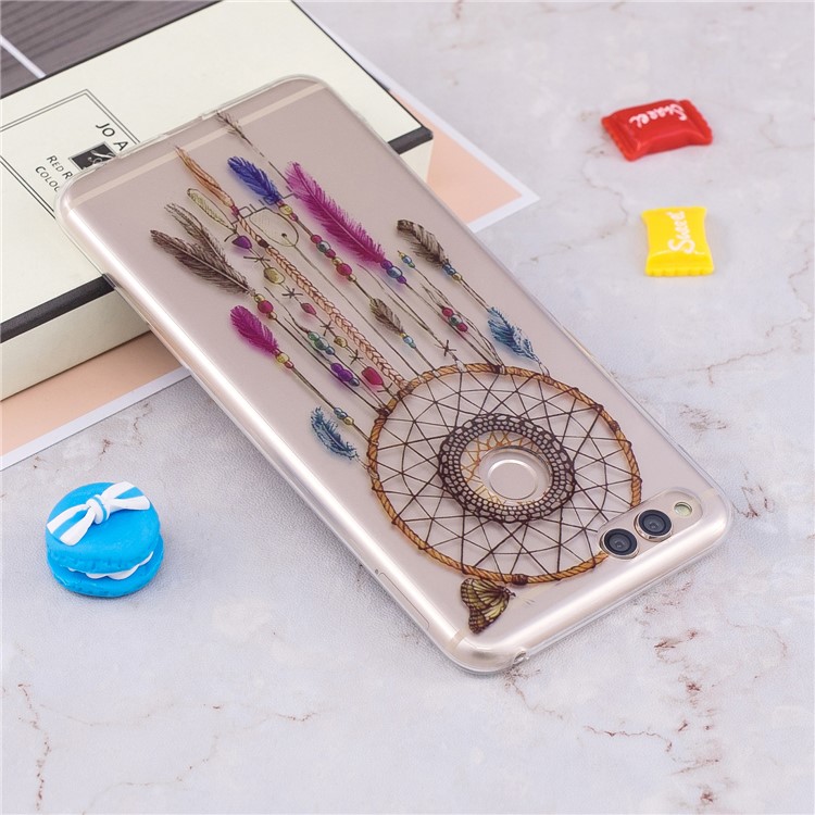 Pattern Printing IMD TPU Cell Phone Case for Huawei Honor 7X - Dream Catcher-5