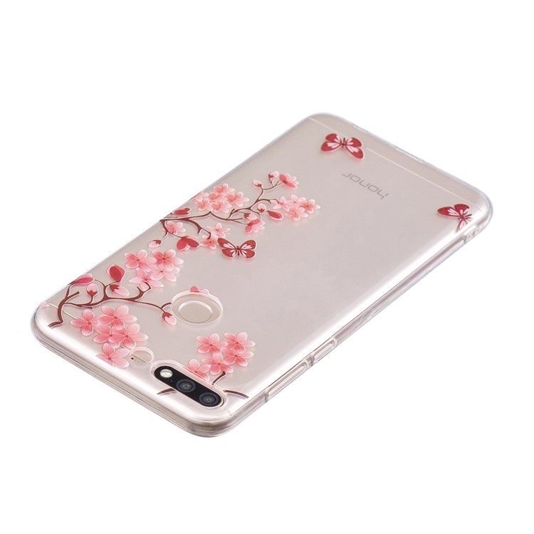 Pattern Printing IMD TPU Cover for Huawei Honor 7C / Enjoy 8 /Y7 Prime (2018) - Flowers Pattern-3
