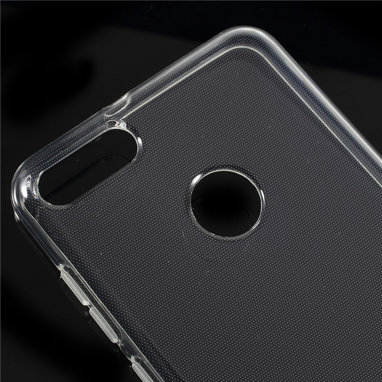 Transparent TPU Back Phone Case with Non-slip Inner for Huawei Y9 (2018)/Enjoy 8 Plus-4