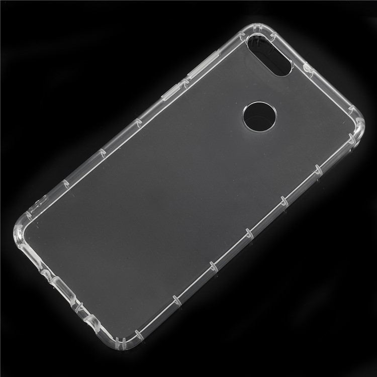 Crystal Clear TPU Gel Case Mobile Phone Accessory for Huawei Y9 (2018)/Enjoy 8 Plus-1
