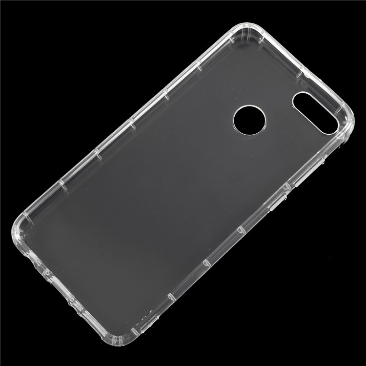 Crystal Clear TPU Gel Case Mobile Phone Accessory for Huawei Y9 (2018)/Enjoy 8 Plus-2