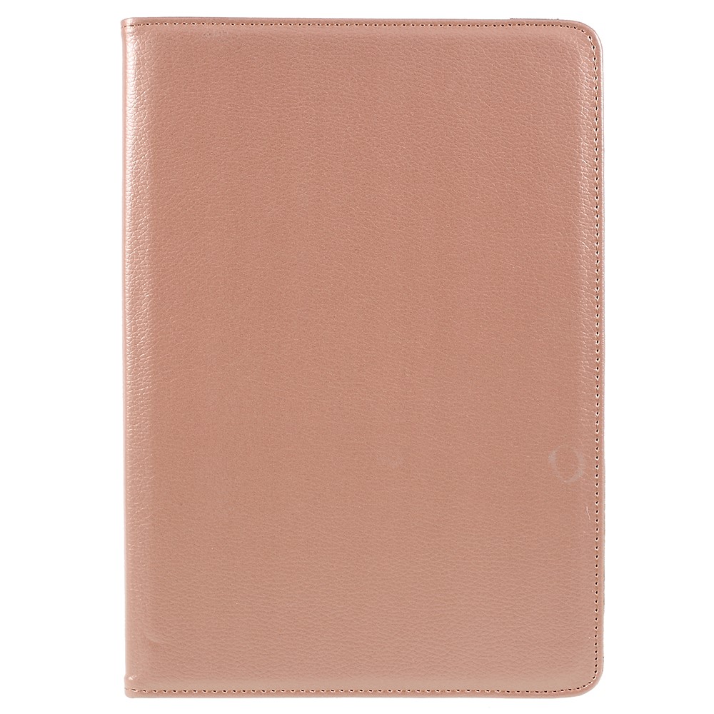 Custodia Protettiva in Pelle Della Pelle Litchi Con Supporto Rotante Per Huawei Mediapad M5 10 / M5 10 (Pro) - Oro Rosa-2